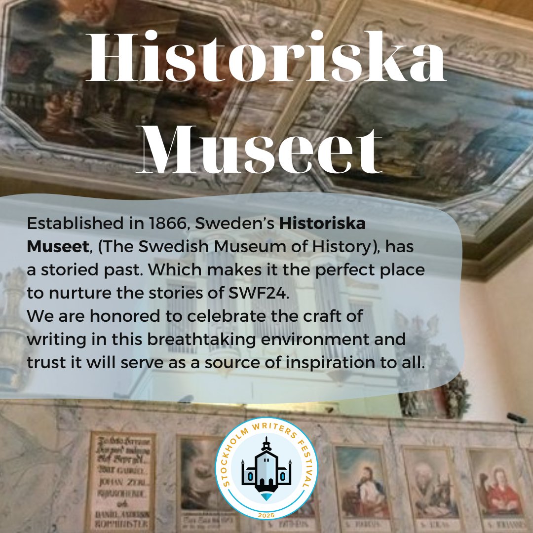Get inspired at the friendliest gathering of writers on the planet: The Stockholm Writers Festival!

Visit: stockholmwritersfestival.com