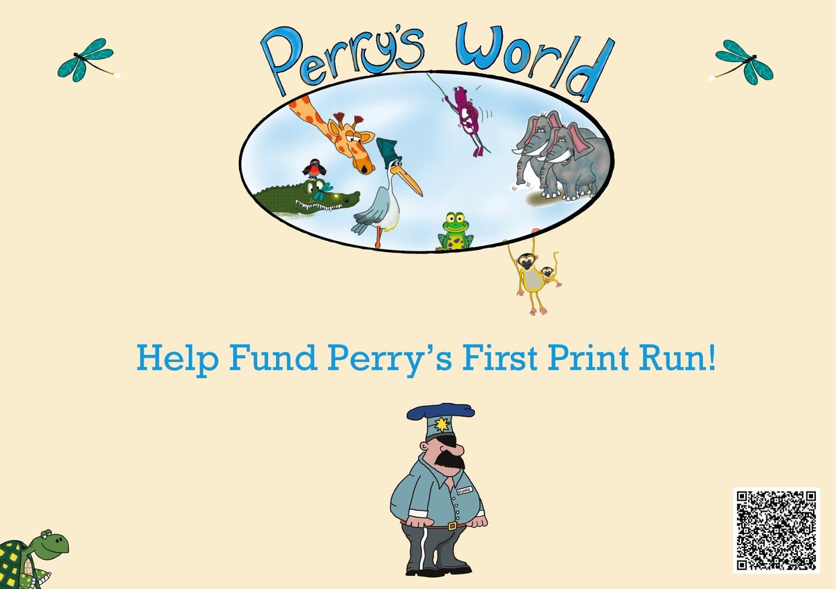 PerryHenryEnzo's tweet image. A quick leaflet design to help push me over the finish line 😊🙏❤️
Perrys World will be out soon! 😁