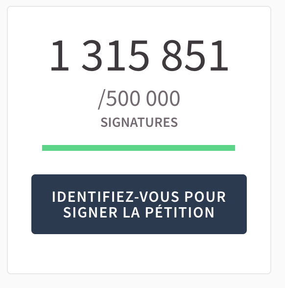 prabier's tweet photo. Le million de signataires a été dépassé. Je pense que deux millions sont atteignables facilement en allant signer ici : https://t.co/A7wp8P6fSQ
#Duplomb a du plomb dans l'aile. https://t.co/IU45X1wAZi