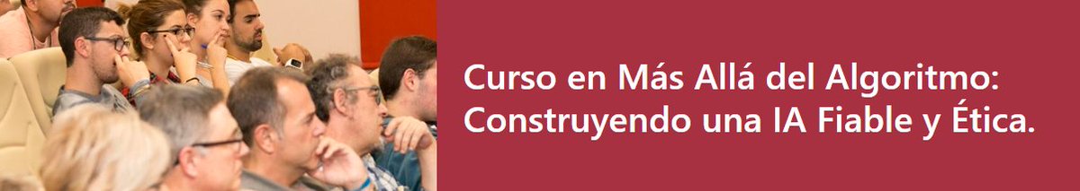 DaSCI-Instituto Andaluz de Inteligencia Artificial (@dasci_es) on Twitter photo 🤖 Esta semana se celebra en La Carolina el curso “Más allá del algoritmo: construyendo una IA fiable y ética”, organizado por la <a href="/ujaen/">Universidad de Jaén</a> y propuesto por <a href="/DaSCI_es/">DaSCI-Instituto Andaluz de Inteligencia Artificial</a>. Un espacio para reflexionar sobre los retos sociales y éticos de la inteligencia artificial. 🧵 🤖 Esta semana se celebra en La Carolina el curso “Más allá del algoritmo: construyendo una IA fiable y ética”, organizado por la <a href="/ujaen/">Universidad de Jaén</a> y propuesto por <a href="/DaSCI_es/">DaSCI-Instituto Andaluz de Inteligencia Artificial</a>. Un espacio para reflexionar sobre los retos sociales y éticos de la inteligencia artificial. 🧵