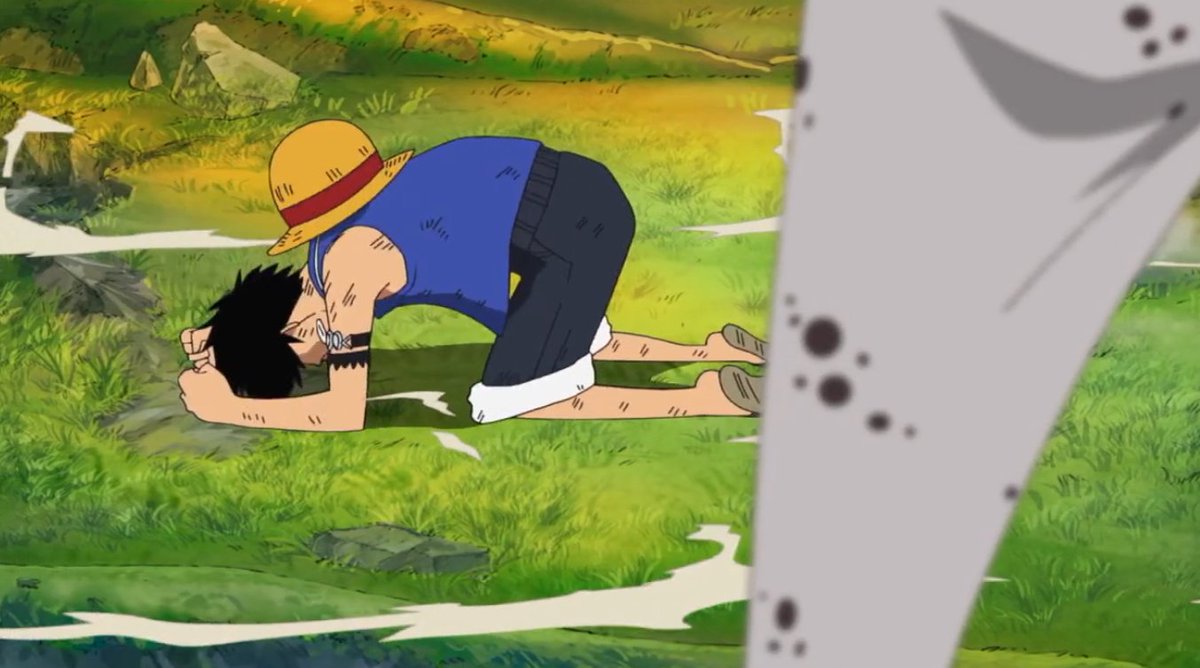 Amanposting's tweet image. First time in the series where i saw luffy this hopeless and defeated. Also kuma could have just offed them i wonder why he didn't, its getting interesting