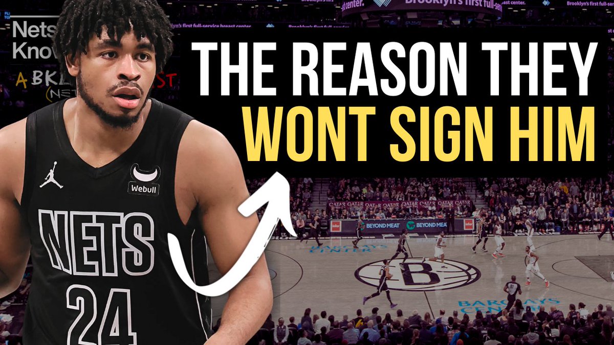 NetsFansYouKnow's tweet image. 🚨NEW EPISODE🚨
⚪️EP 107
⚫️ GUEST: @HolmesScribe (Daily News)
🏀TOPICS: NETS' DRAFT STRATEGY, ROOKIES AT SUMMER LEAGUE, MICHAEL PORTER JR, REASONS WHY CAM THOMAS HASNT BEEN RE-SIGNED YET, OFFSEASON GRADE, & MORE! Part Of @NetsKingdomAJ
📺: youtu.be/U9H2qTDVZ8c