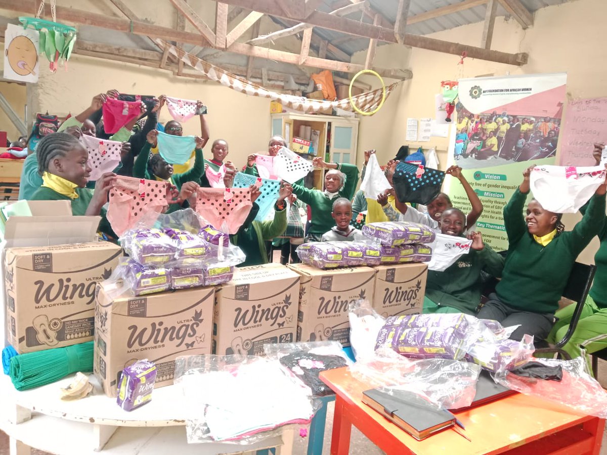 HFAW2015's tweet image. HFAW proudly conducted a successful distribution of sanitary pads and underpants to girls living with disabilities in special units across primary schools in Kajiado County.

Menstrual health is a right, not a privilege.
#DisabilityInclusion 
#MenstrualEquity  
#KajiadoCounty