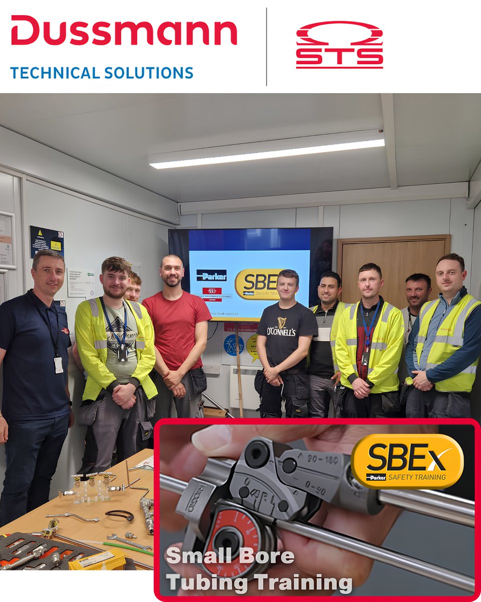 Great to have Hanley Controls Clonmel on-site for Small Bore Instrumentation Tubing &amp; Fittings training with the PARKER A-LOK range. Valuable session for our team:
🔹 Better skills
🔹 Safer systems
🔹 Greater efficiency
🔹 Improved reliability
#STSGroup #SmallBoreTraining