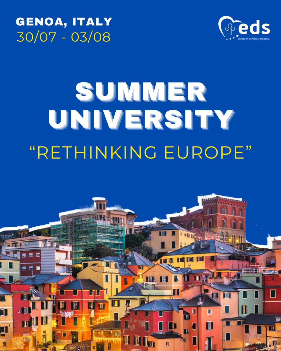 edsnet's tweet image. ⌛Countdown is on! Are you ready for an amazing Italian experience with a focus on geopolitics?

Among the topics on the agenda:

🇪🇺 voting majorities in the European Parliament
🌍 global implications of the Israel-Iran conflict
🇺🇦 reconstruction of Ukraine 

Stay tuned! 🔜