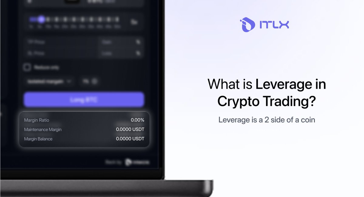 itlx_defi's tweet image. 🔎 What Is Leverage in Crypto Trading?
Leverage allows you to open larger trading positions by borrowing funds. On ITLX, you can access leverage up to 100x, increasing both your potential gains and your risks.
Let’s say you have $100 in your account. With 10x leverage, you can…