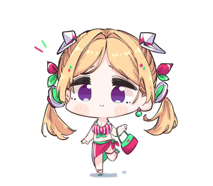 アキちゃんのホロサマ #アロ絵