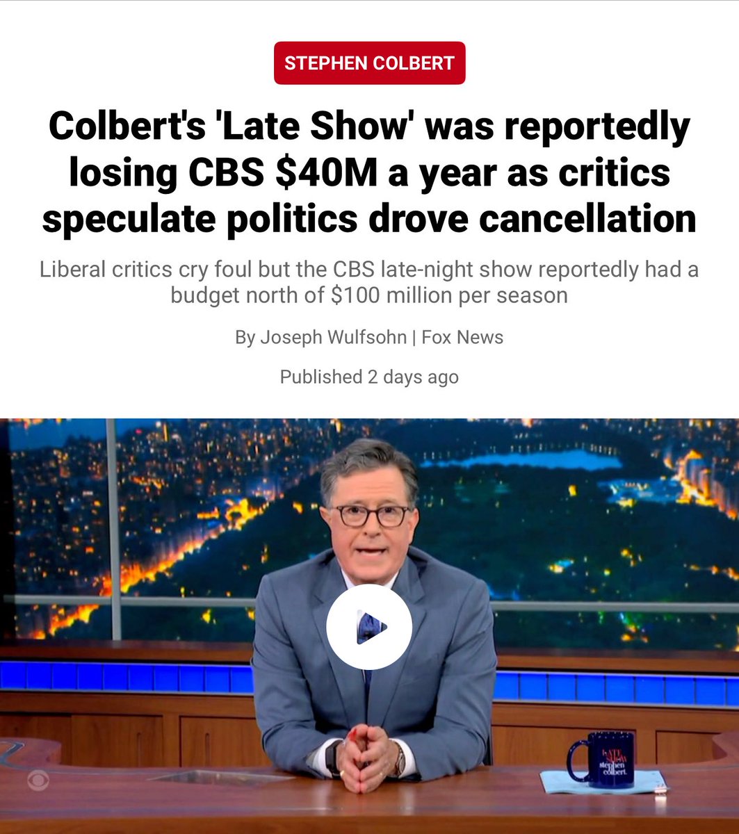 VinceCoglianese's tweet image. It took an entire league of women to do what one Stephen Colbert achieved last year.