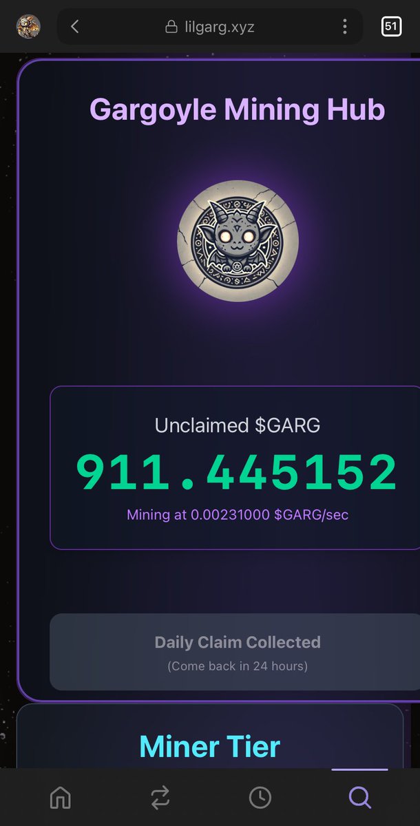 lilgargs88's tweet image. 🚨 IT’S OFFICIALLY LIVE! 🚨

Imagine just holding an NFT… and it’s working for you.
No staking. No clicks.

💥 Just passive $GARG mining. 24/7. Non-stop.

Every Lil’ Gargs NFT is now a mini machine, printing tokens straight to your wallet through our new Mining Mini Website!…
