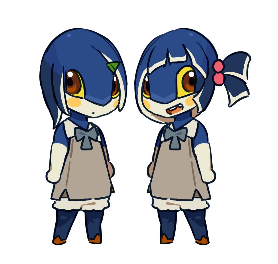 webbsect's tweet image. Argo & Lille as little baby toddler things & Lille on magma :-p #oc