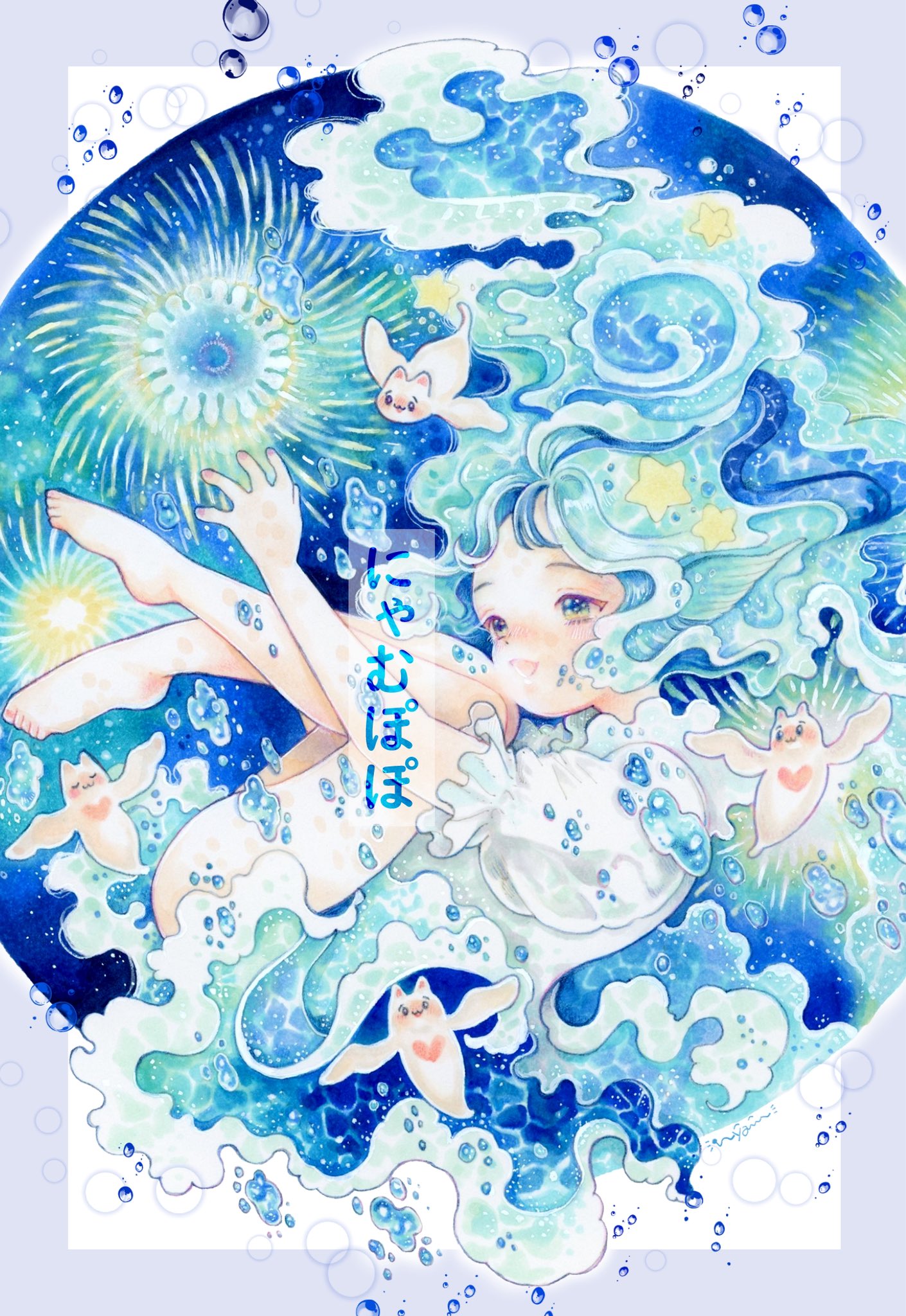 最終値下げ！　ピンクダイアモンドの誘惑　コピック　イラスト　原画 Making of copic illustration✨ コーラルピンクの薔薇の子の