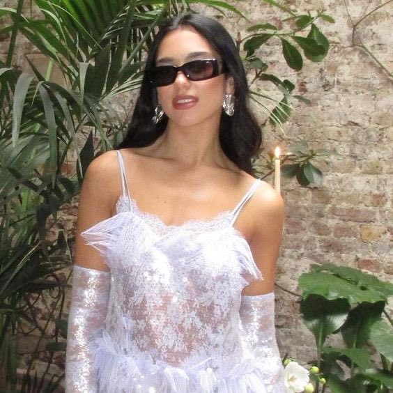 dua lipa is glowing