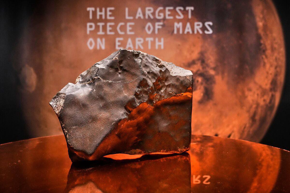 Largest Martian rock found on Earth sells for $5 million

The largest Martian rock ever discovered on Earth, weighing 54 pounds, named "NWA 16788," sold at auction on Wednesday for more than $5 million.

This stone was discovered in November 2023 #supplychain #products #sourcing