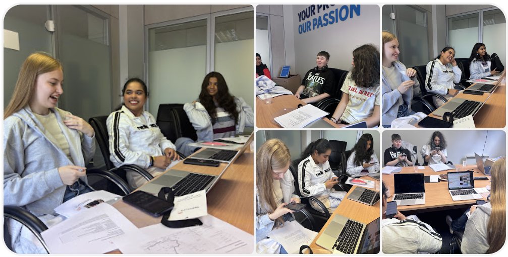 TeenTurn's tweet image. Hello from Cork! Work placement participants busy with their start to #Teenturnship 2025. Thanks, as always, to our friends at Hays -- who have been with us since 2016!