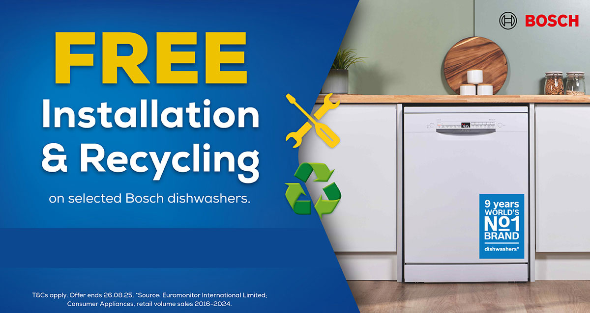 RCSnelling's tweet image. Enjoy free install &amp;amp; recycle on a selected Bosch dishwasher 🍽️

Find out more - ow.ly/eQL550WrUOM

#boschdishwasher #dishwashers #appliancesinnorfolk #kitchenupgrade #shoplocal