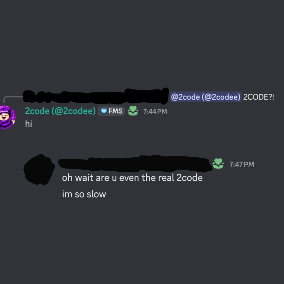 2codeAlt's tweet image. do i feel too famous to yall or something?