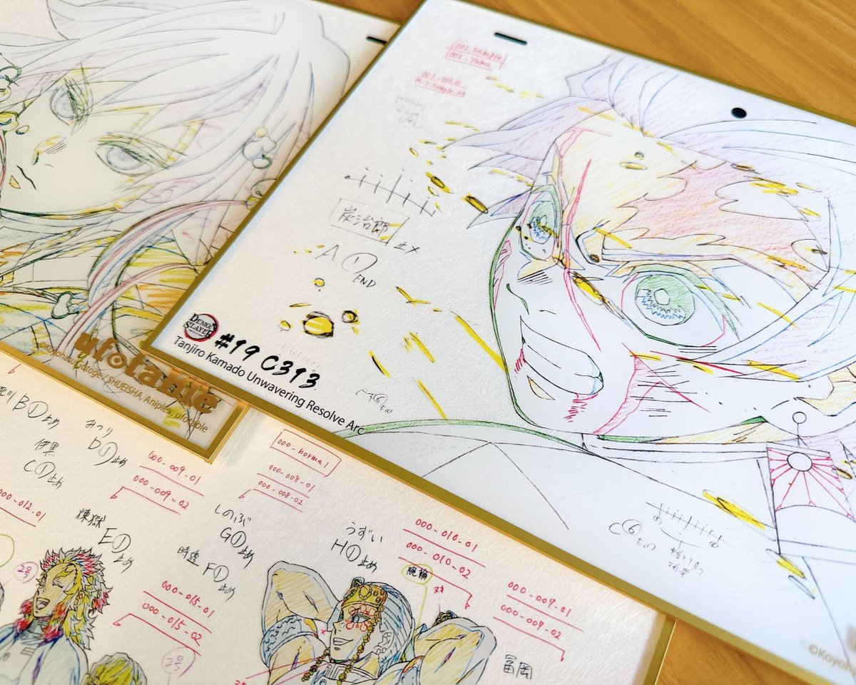 ufotable's tweet image. 【ufotableWEBSHOP】
オーストラリアのアニメイベント「SMASH!」への出展記念として制作したグッズを、期間限定でWEBSHOPでもお届けいたします。
「アクリル原画色紙」「原画タペストリー」をご用意しています。
ぜひ、お見逃しなく。
販売期間:~ 8/11(月)23:59まで
▽購入ページ…