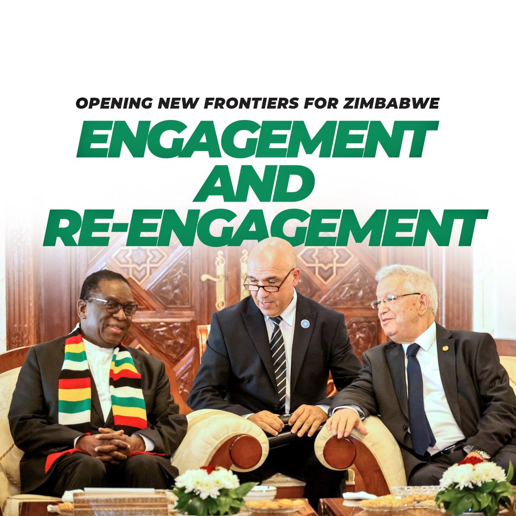 VulindlelaNdab2's tweet image. #Zimbabwe advancing!
Under our @edmnangagwa's leadership, new frontiers unlocked through engagement & re-engagement. Strengthening partnerships for #Zimbabwe's growth & prosperity #ZimbabweForward #DiplomacyInAction @Mug2155 @gundwenation @MoFA_ZW @TendayiZinyama
