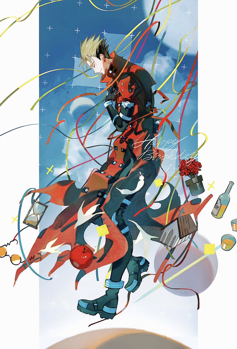 #HappyBirthday_Vash
#TRIGUN 

Tiny Planet🪐

🩵HB to Vash  2025