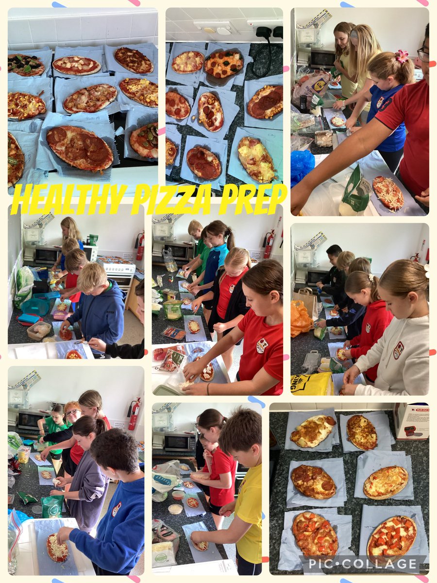 This morning we have made our healthy pizzas #greatsankeydt