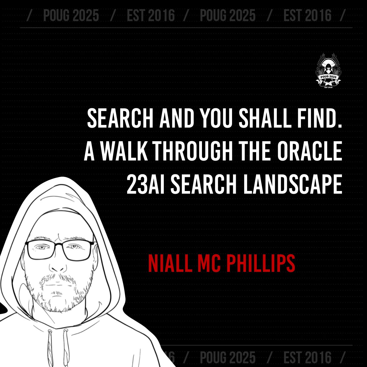 ORA-600 (@poug_org) on Twitter photo If you’ve ever screamed: “WHY CAN’T THIS JUST FIND MY DATA?”, this one’s for you 👇poug2025.konfeo.com/en/groups
CC: <a href="/Niall_Mc/">Niall Mcphillips</a>
#POUG2025 If you’ve ever screamed: “WHY CAN’T THIS JUST FIND MY DATA?”, this one’s for you 👇poug2025.konfeo.com/en/groups
CC: <a href="/Niall_Mc/">Niall Mcphillips</a>
#POUG2025