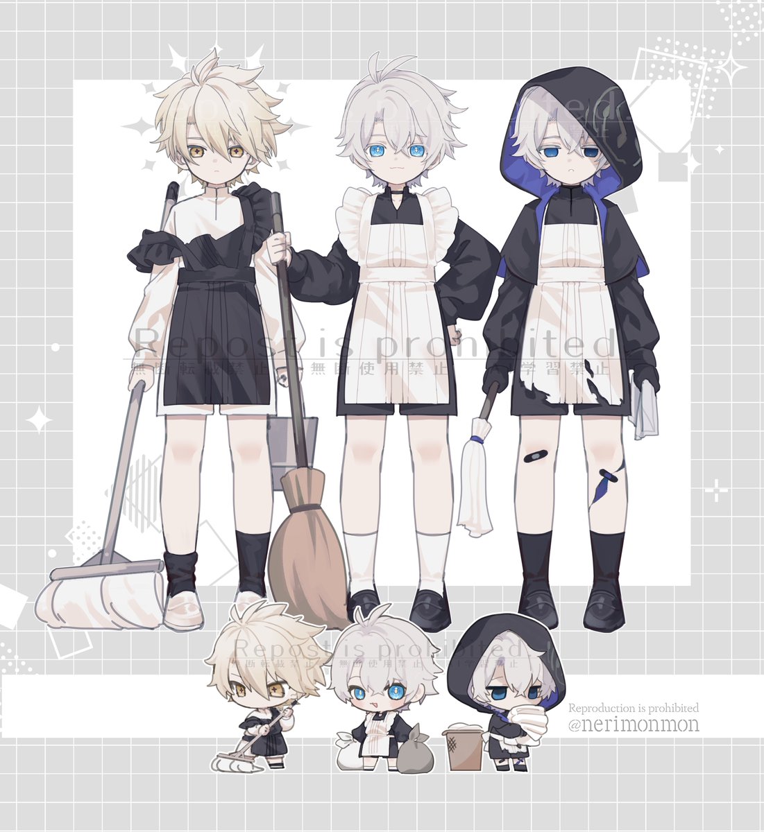 nerimonmon's tweet image. お掃除するノン　#Phainon #ファイノン