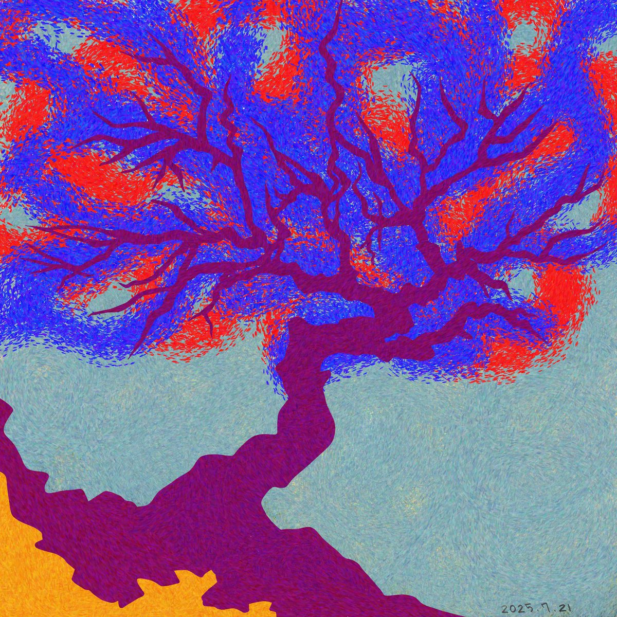 JULY 21, 2025
I draw your tree on your biorhythm birthday.
You can express the energy of the moment you were born in color.
It's a tree of color that resonates with the day you were born.
#nft #NFTs  #nftart #NFTartist  #NFTartists  #nftcolor #colortree
opensea.io/collection/you…