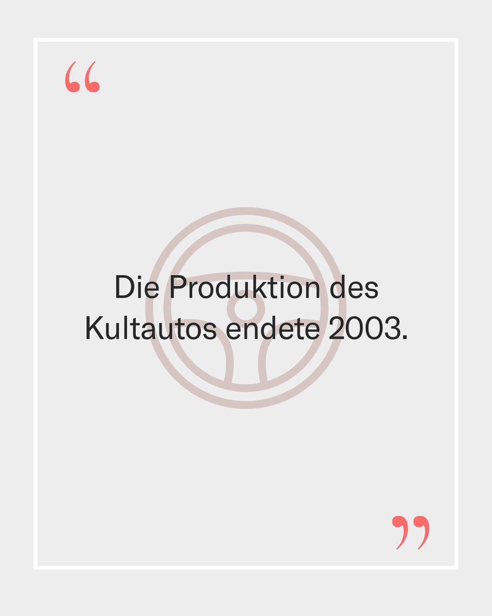 StMWK_Bayern's tweet image. Am 27. Dezember 1945 startete die zivile Serienproduktion des #Volkswagen Typ 1 – besser bekannt als „#VWKäfer“. Nach anfänglichen Startschwierigkeiten wurde er zum weltweiten #Kultauto.
Erst nach rund 21,5 Millionen gebauten Ausfertigungen wurde die Produktion 2003 eingestellt.