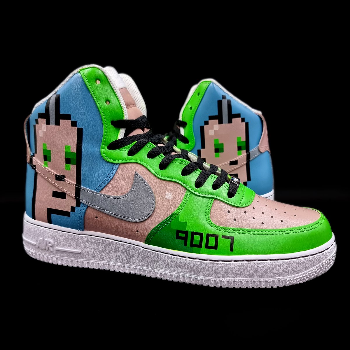 SekureD's tweet image. Friendly reminder I make the best NFT themed sneakers