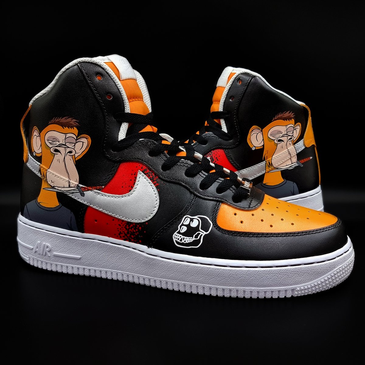 SekureD's tweet image. Friendly reminder I make the best NFT themed sneakers