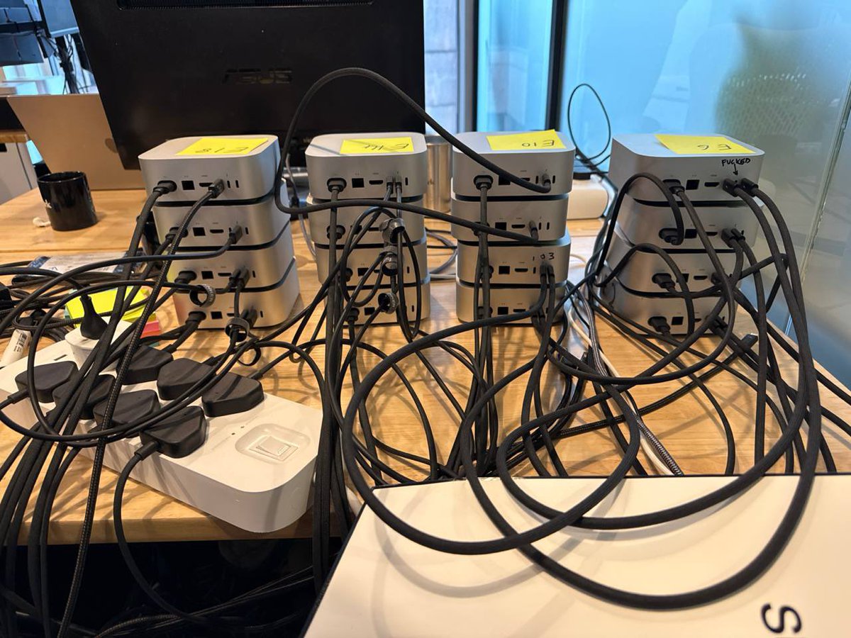 ‘The number of Macs that can train together coherently doubles every 2 months’; I'll call this 'Cheema's Law'. And it might sound a joke, but it has been remarkable how much progress we've made on this problem in such a short time.

When you're working in a space that is mostly