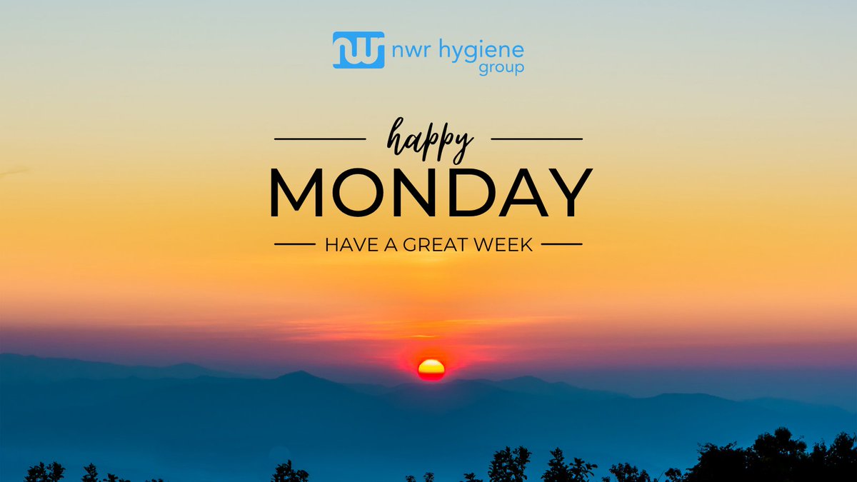NWRHygiene's tweet image. Mondays set the standard for the week. 💪
At NWR, we work with care and consistency behind the scenes to keep your business running smoothly. ✅
Have a great Monday and week ahead. 😄
#mondaymotivation #HygieneMatters #NWRHygiene