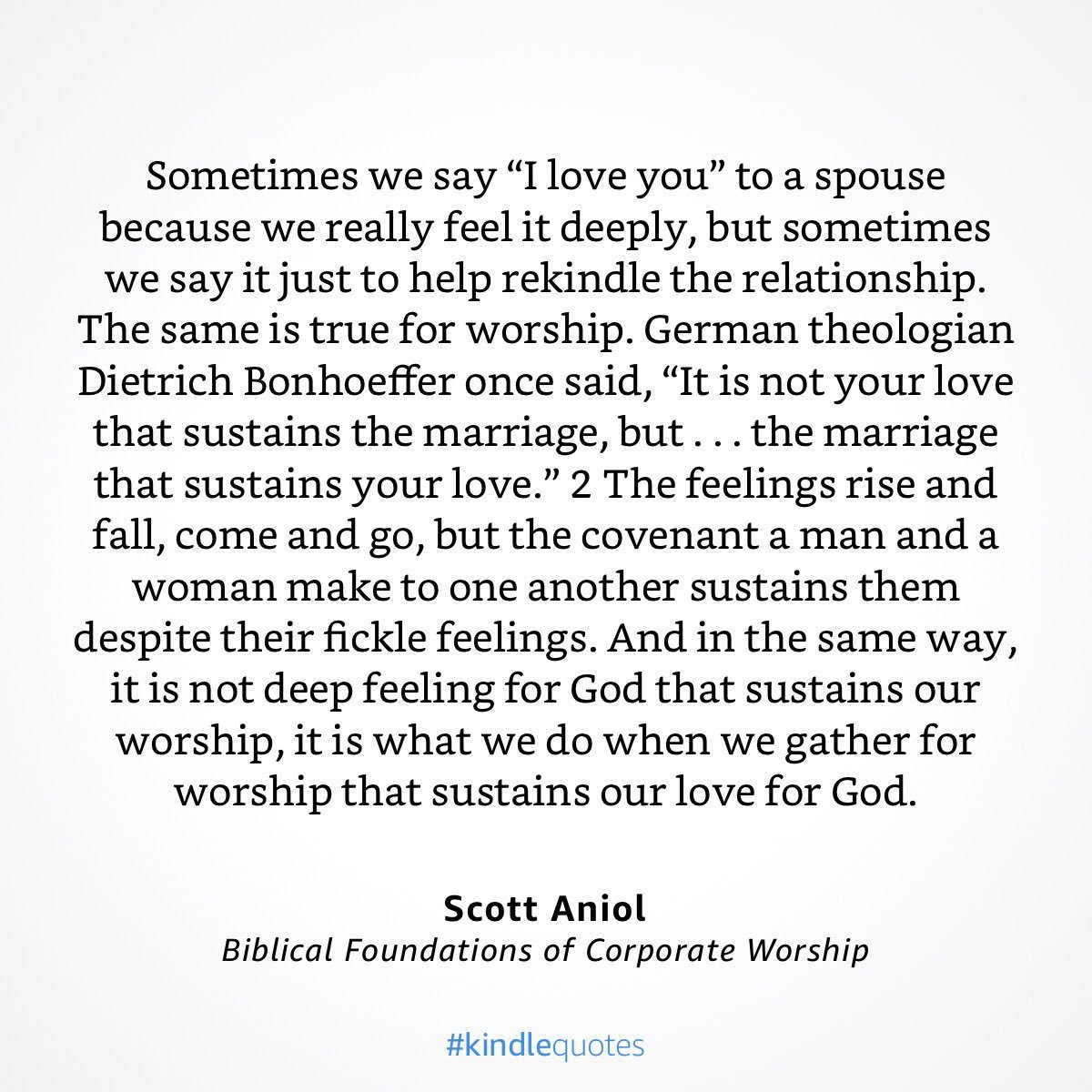 ChelashawKip's tweet image. Brilliant by @ScottAniol on Marriage/Lord&apos;s Day worship.