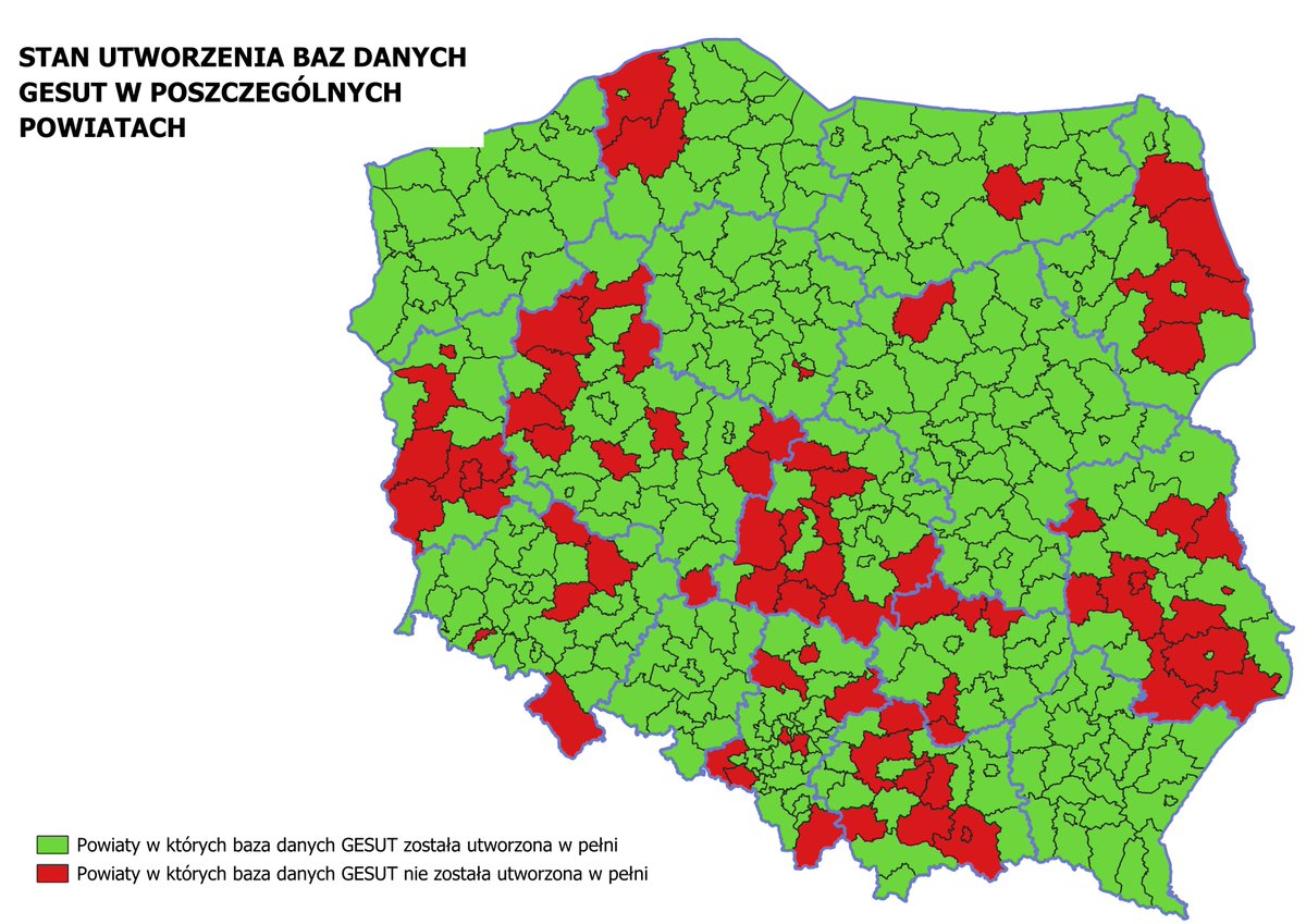 GUGiKgovpl's tweet image. Stan utworzenia baz danych

gov.pl/web/gugik/stan…