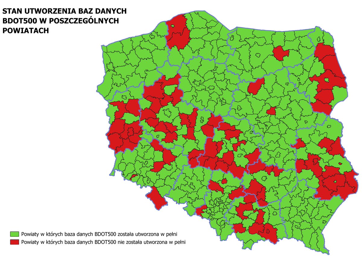 GUGiKgovpl's tweet image. Stan utworzenia baz danych

gov.pl/web/gugik/stan…
