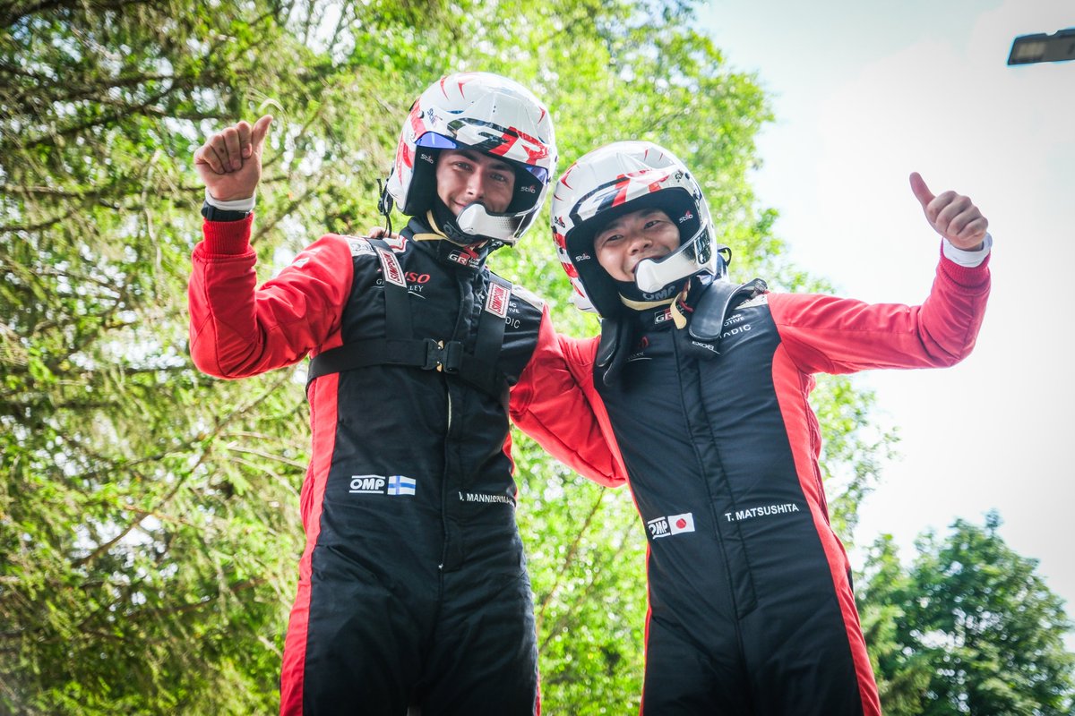 TGR_WRC's tweet image. More success for young rally talent in the TGR family! ✨
Congratulations to TGR WRC Challenge Program driver Takumi Matsushita 🇯🇵 on WRC3 victory in Estonia 🏆
#ToyotaGAZOORacing #WRC #RallyEstonia