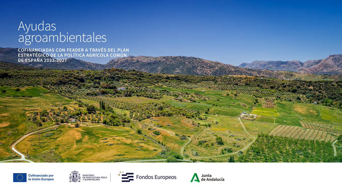 UE_ANDALUCIA's tweet image. 🌿 La @andaluciajunta abona 58,5 M€ en #ayudasagroambientales a cerca de 16.000 productores
💶 Cofinanciadas por #FEADER a través del Plan Estratégico de la PAC de España 2023-2027
juntadeandalucia.es/presidencia/po…