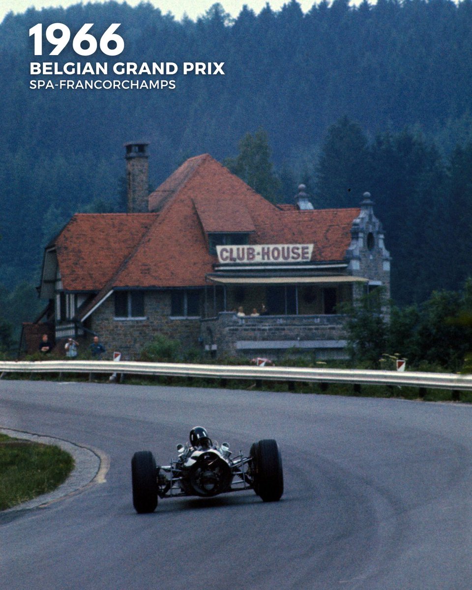 goodwoodrevival's tweet image. It’s the Belgian Grand Prix this weekend. One of the staples of the #F1 calendar and one that is unfortunately being reduced to a rotational circuit. Spa-Francorchamps has so much rich history in racing and today we want to celebrate the 1966 season. The final year in which the…