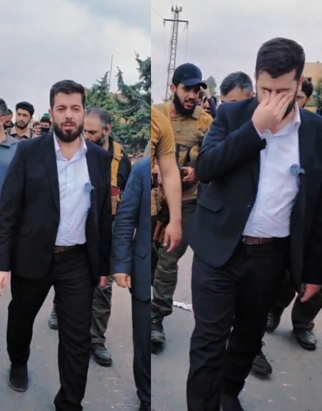Tamer_Turkmane's tweet image. ابن وادي بردى العميد أحمد الدالاتي غلبته دموعه عند استقبال المهجّرين البدو، الذين تم اخراجهم من السويداء
فلا يشعر بالألم إلا من ذاقه، لأن الدالاتي تعرّض للتهجير هو وأبناء منطقته "كفير الزيت" لسنوات طويلة
