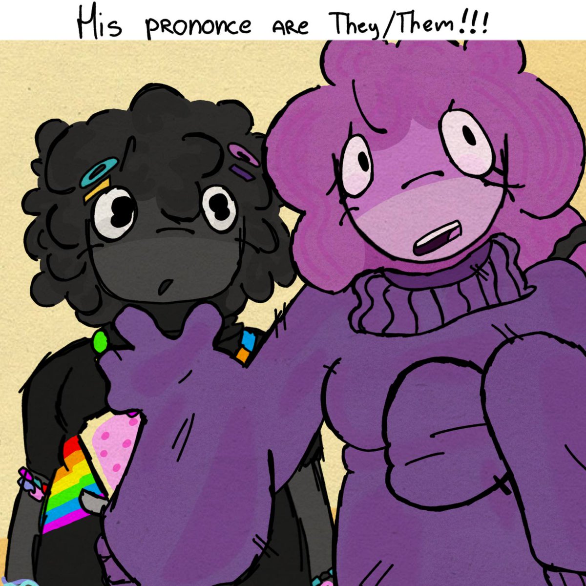 skehwey's tweet image. His pronouns are They/Them!!! (I MADE A TEXT MISTAKE NOOO) | Finally drew something on my tablet #PaSosc #ProblemsandSolutions #PaS #osc #objectshowcommunity