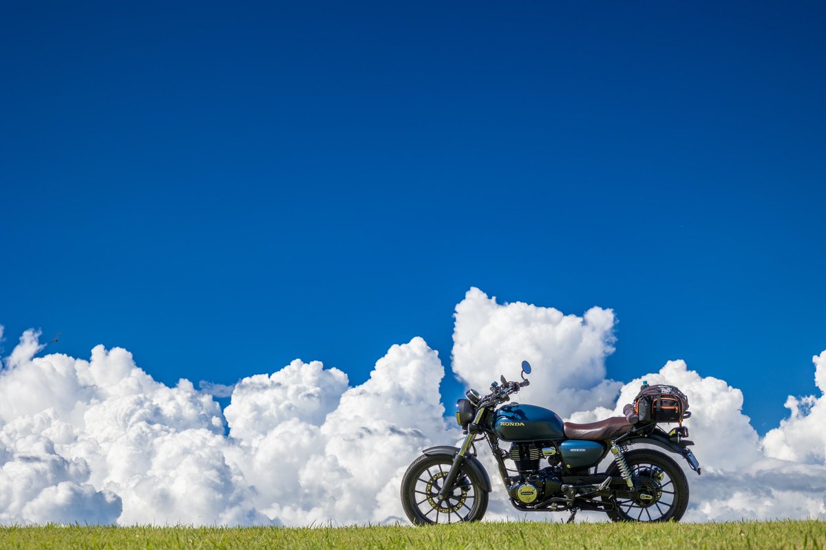 ChopperRyouta's tweet image. 阿蘇で夏してきた🎐
#バイクのある風景