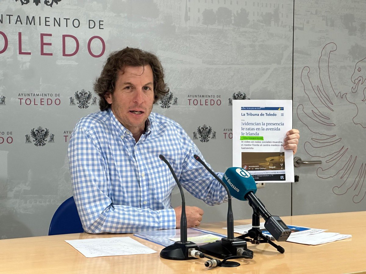 ToledoAyto's tweet image. ❌ El concejal de Medio Ambiente @rubenlozano76 exige al psoe que deje de alarmar con noticias e imágenes sobre plagas que son de su etapa de gobierno en el año 2022.
👉🏻 El Ayuntamiento de #Toledo actúa con diligencia en toda la red de saneamiento de la ciudad.