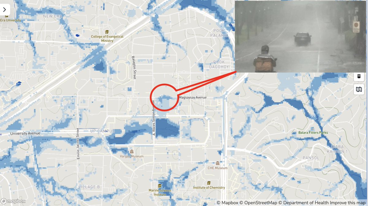 nababaha's tweet image. Ang totoong dahilan kung bakit binabaha ang mga kalye na nakikita natin ngayon sa social media. Daanan talaga siya ng tubig pero nilapatan natin ng kalye.
For more information please read Street floods in Metro Manila and possible solutions sciencedirect.com/science/articl…
@upsystem…