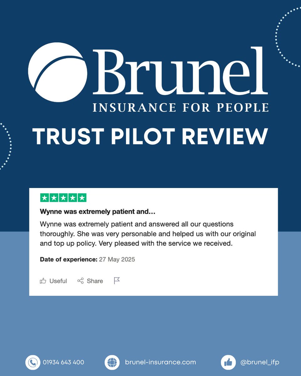 Brunel Insurance for People tweet media