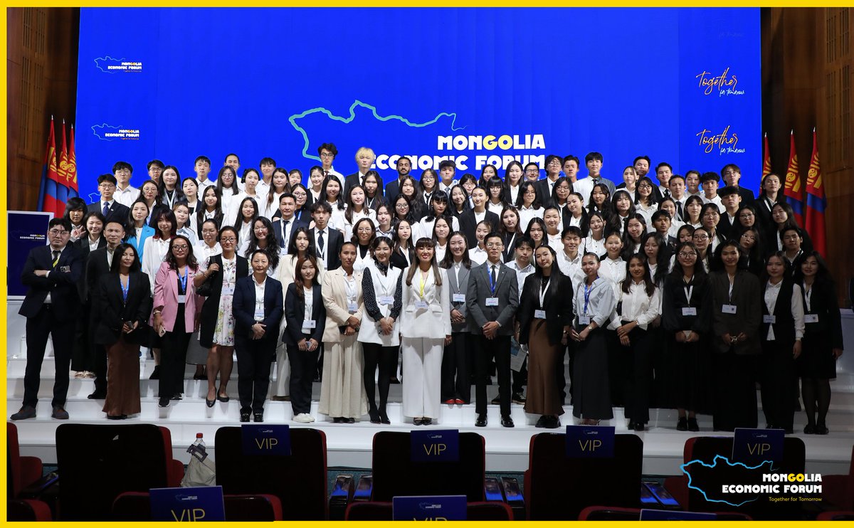 Маргаашийн төлөө Хамтдаа уриатай Монголын Эдийн Засгийн Форум 2025-д хүрэлцэн ирсэн нийт зочид, түнш байгуулллагууд, зохион байгуулалтын багийн эрхэм баг хамт олондоо баярлалаа. 

#MongoliaEconomicForum2025 #TogetherforTomorrow