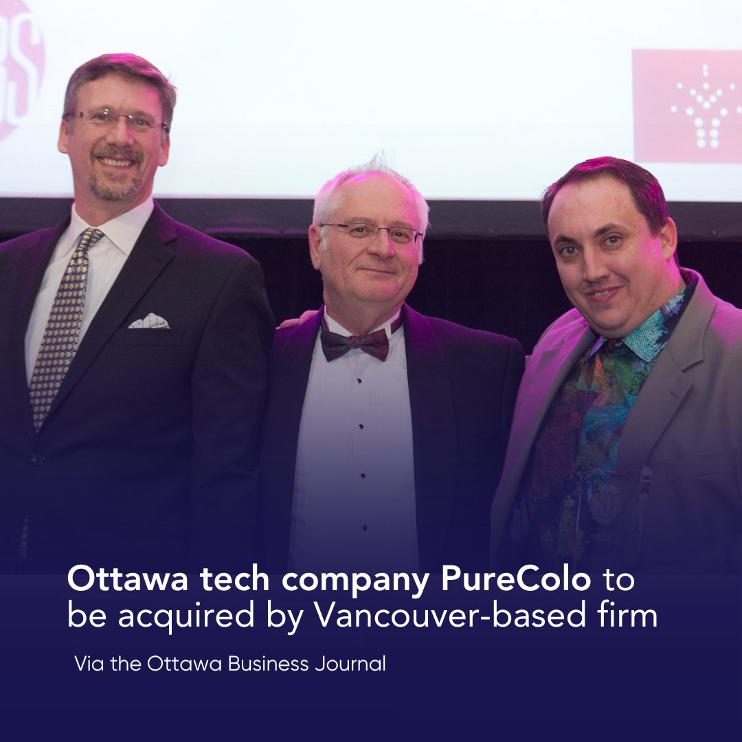 KanataNorthBA's tweet image. $8.5M later, Ottawa’s PureColo is going coast-to-coast🇨🇦

PureColo is being bought by Vancouver’s Carrier Connect for $8.5M. The move sets the stage for PureColo, reshaping Canada’s digital infrastructure.

🔗Read more: ow.ly/JK2s50Ws61Y #OttawaTech #SeriousTechLivesHere