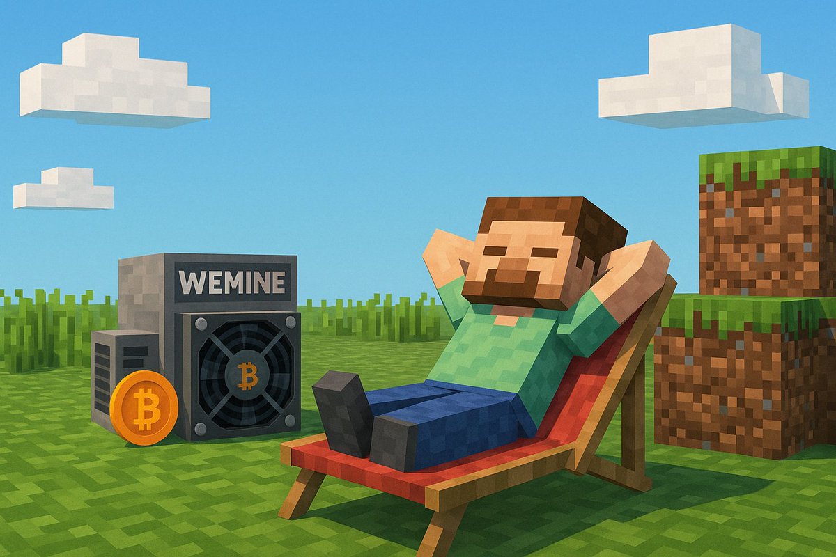 WeMine is one of the easiest ways to start Bitcoin mining:

- Start with just $100
- Earn BTC + $MINE every month
- No hardware, no maintenance – Wemine takes care of everything

Ready to start mining the easy way?
academy.swissborg.com/en/learn/wemin…