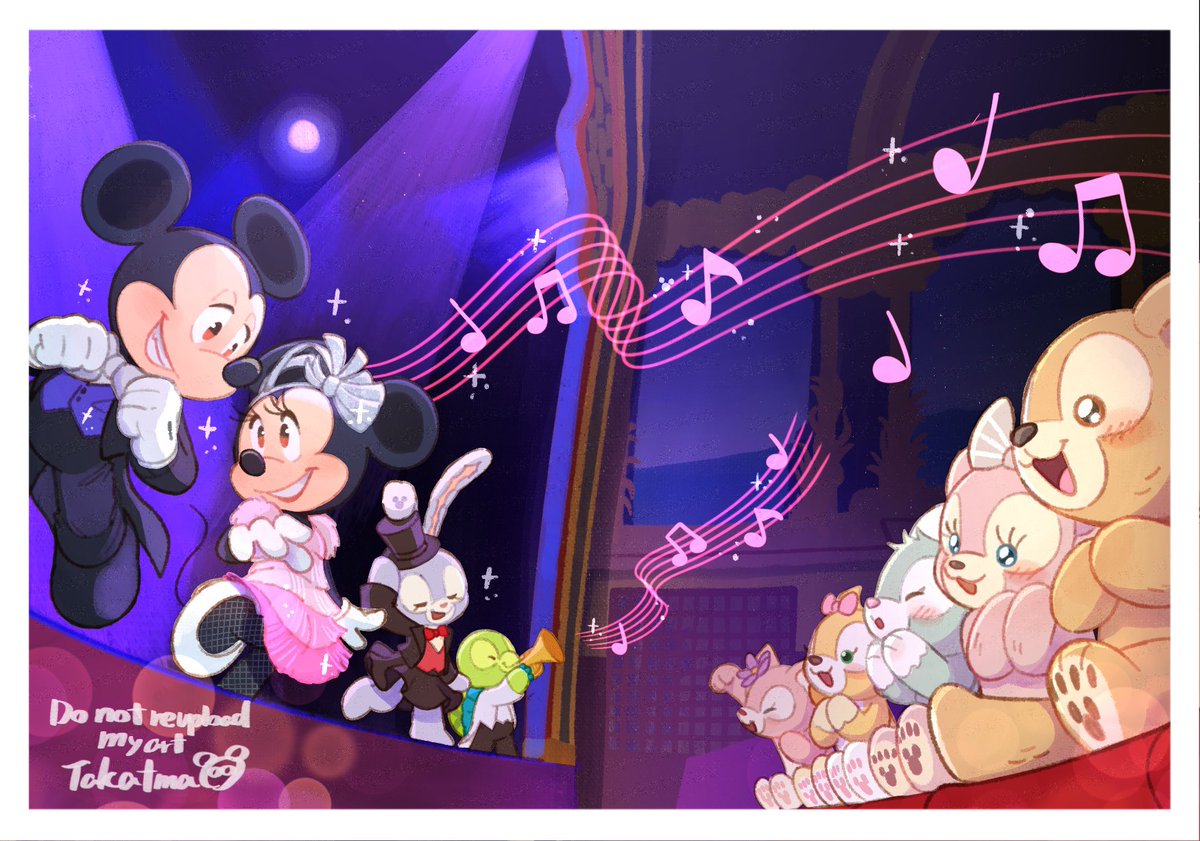 takatmaorange's tweet image. 〜ダッフィー&amp;amp;フレンズ、ディズニーシーのたび〜
22、ビッグバンドビート🎶🌃