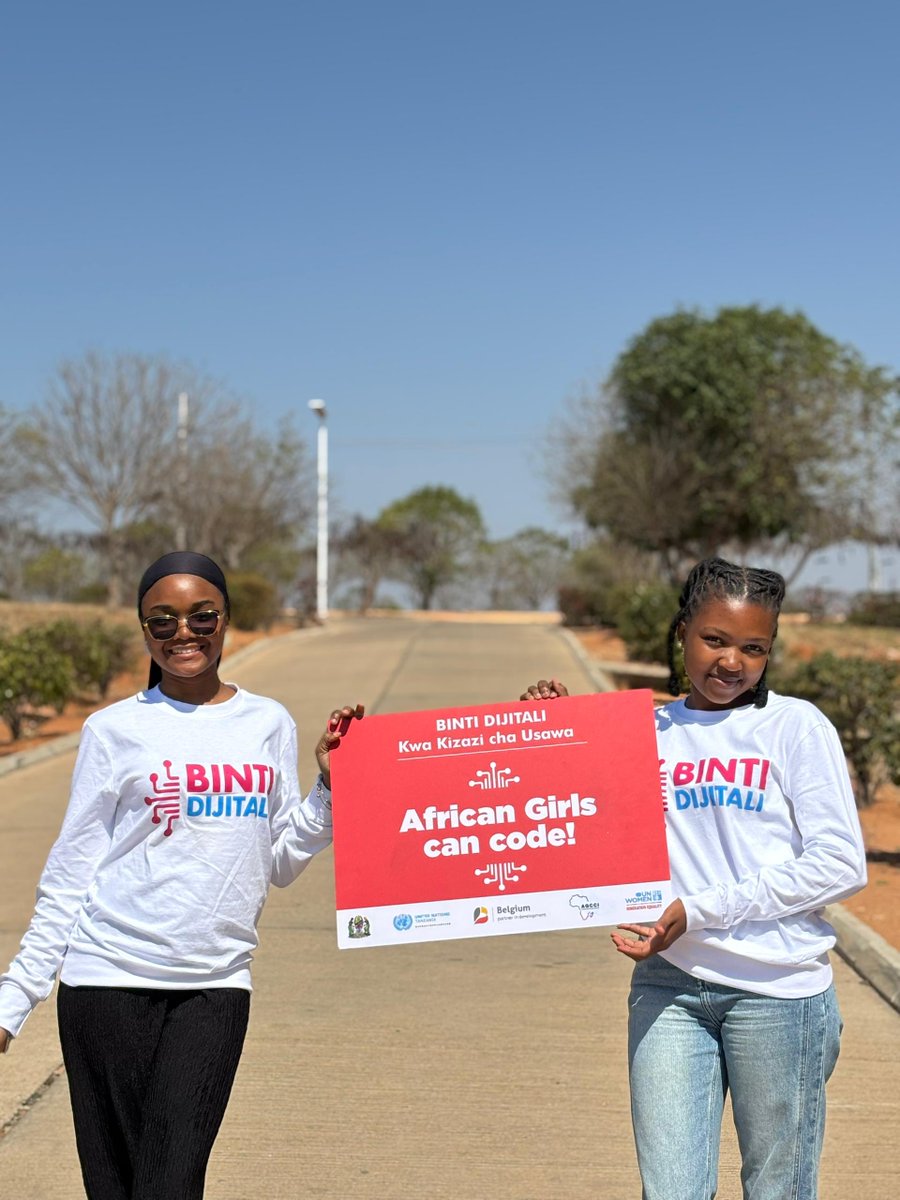 unwomentanzania's tweet image. 🚀 Happening Now in Dodoma: The @AGCCIAfrica_1 Coding Camp in Dodoma officially kicks off!
For 10 days, 50 young women and girls from across Tanzania will explore coding, robotics & digital innovation, unlocking pathways to future careers in tech. Stay tuned for more.