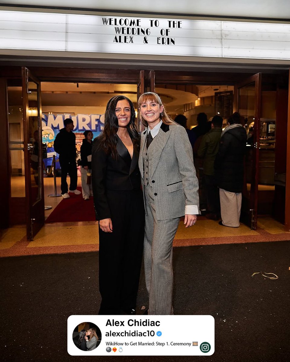 TheMatildas's tweet image. Congrats, @alexchidiac10 & Erin! 💍🎉
Wishing you both all the happiness in the world as you begin this exciting new chapter in your lives. ❤️
#Matildas